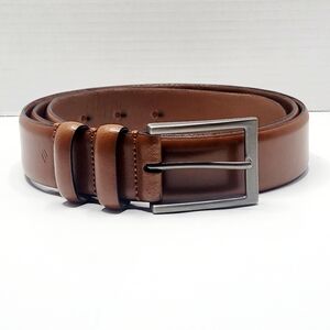 Joseph Abboud Men's Leather Dress Belt Cognac Brown  42/105 Made in Italy